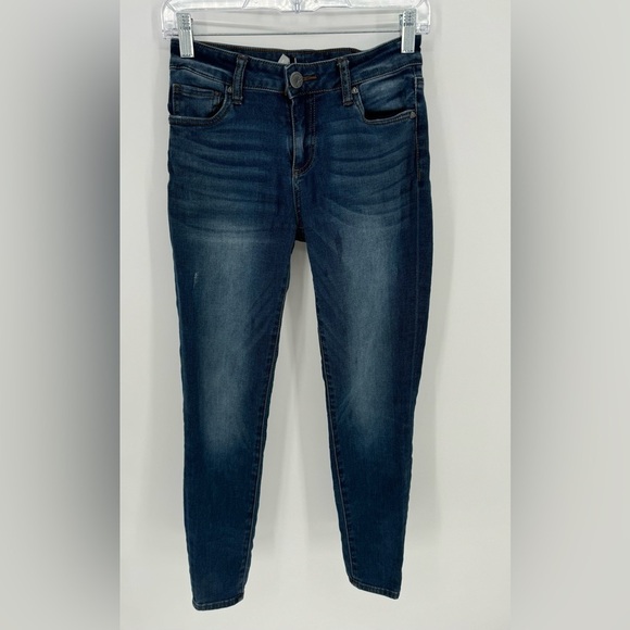 KUT Lightweight Skinny Jegging Stretch Jeans Size 2 - Picture 1 of 13